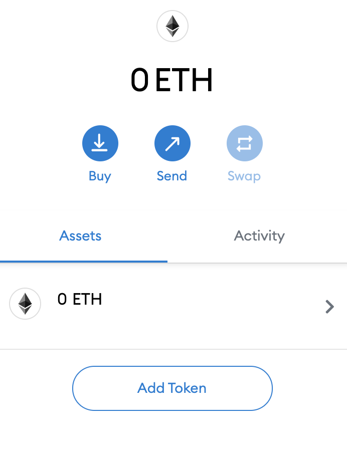 cant see added token in metamask