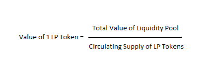 LP Token Formula